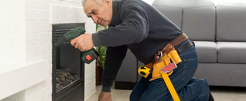 New Indoor Fireplace Installation in Pottstown, Pennsylvania