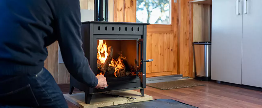 Open Hearth Wood Fireplace Installation in Pottstown, PA