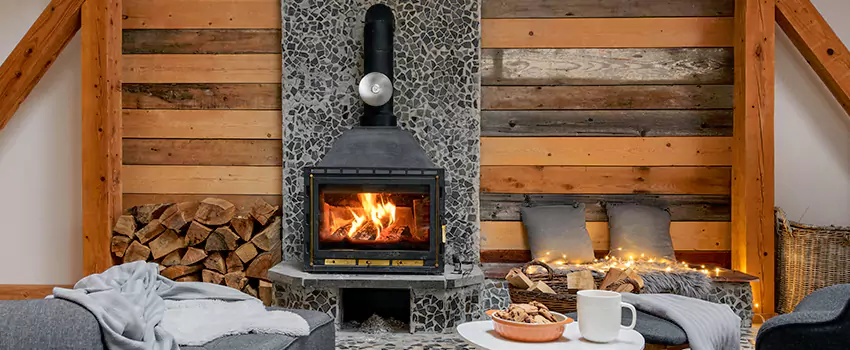 Thelin Hearth Products Direct Vent Gas Stove Fireplace Inspection in Pottstown, Pennsylvania